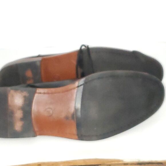 Goodfellow Men's Dress Shoes Oxford Black Faux Leather Career Evening Size 10 - Picture 8 of 15